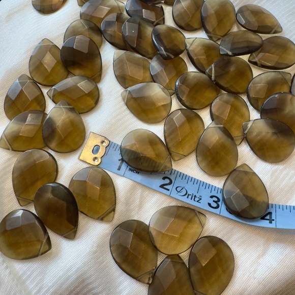 Large lot of different shaped smoky quartz, perfect for jewelry making - Picture 4 of 4